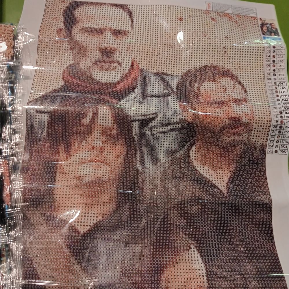 The Walking Dead Chaeacters Diamond Art Painting Kit 30x40